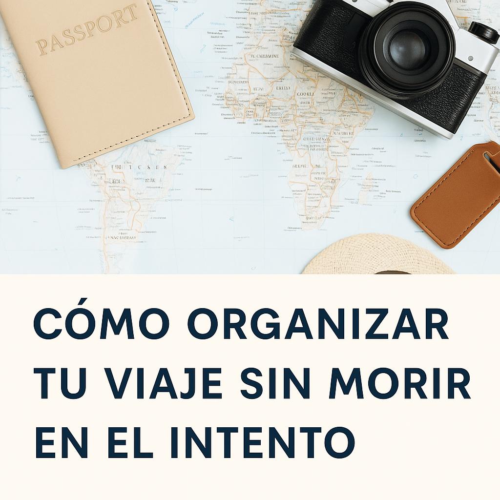 Viajeros preparándose para su próxima ruta